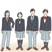 Xu hướng đồng phục không phân biệt giới tính tại Nhật